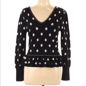 PRICE DROP! Rebecca Taylor Polka Dot Wool Sweater